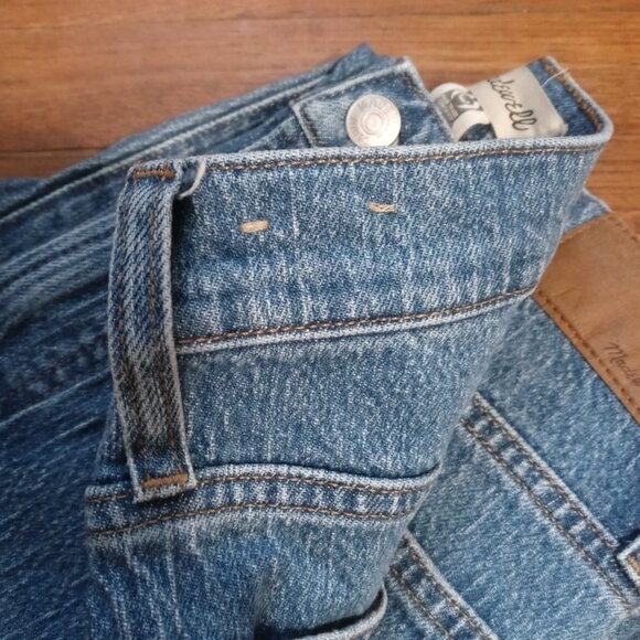 Madewell Women's Straight Leg Jeans - Light Blue - Picture 15 of 16